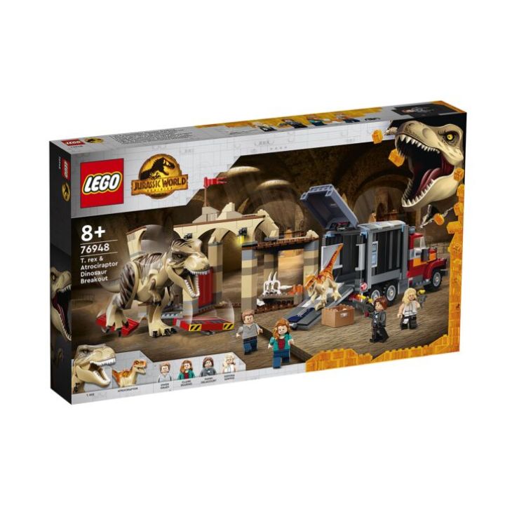 купить Конструктор LEGO Jurassic World Побег тираннозавра в Алматы