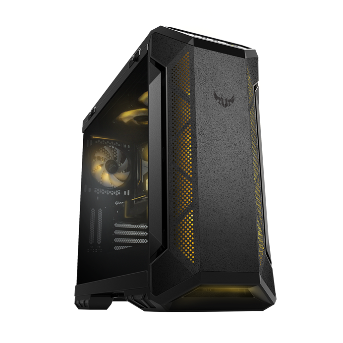 купить Кейс ASUS TUF Gaming GT501, ATX/Mini ITX/EATX, 3x120mm AURA RGB, Чёрный в Алматы
