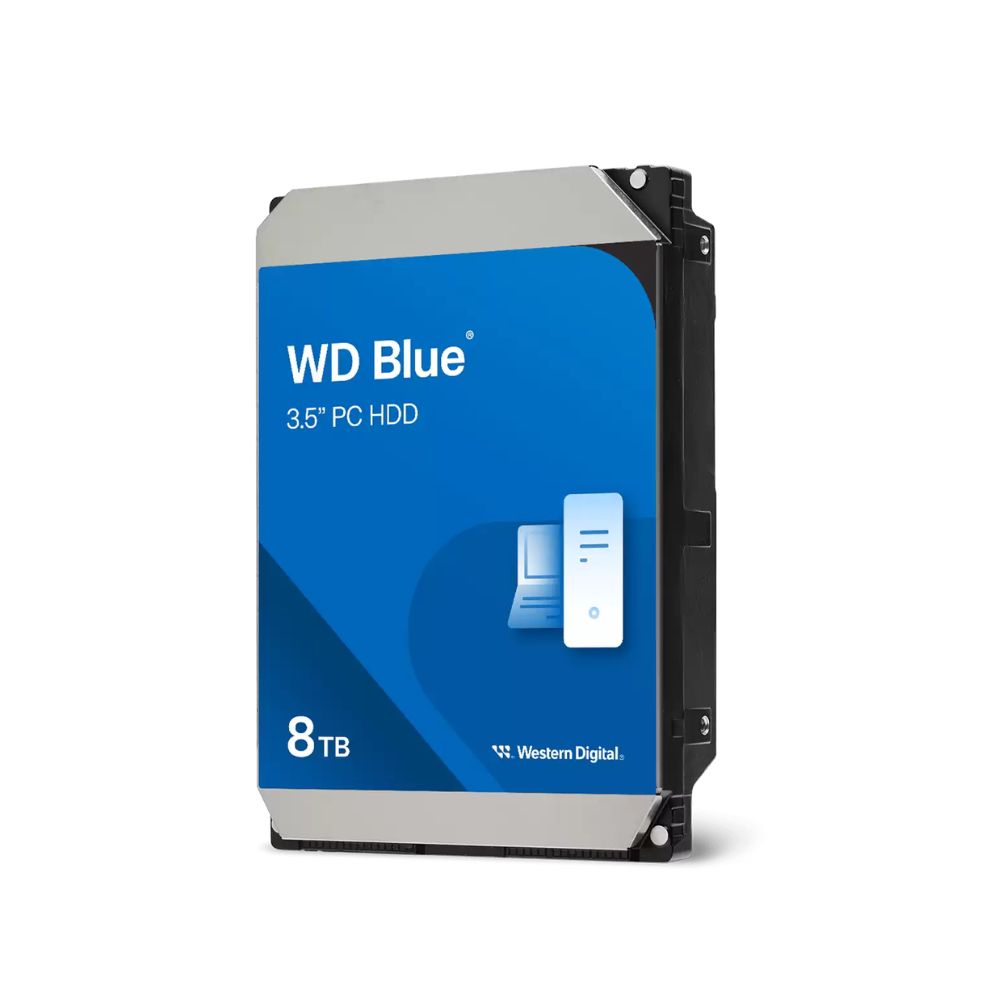 купить Жесткий диск HDD 8Tb Western Digital Blue SATA 6Gb/s 256Mb 5640rpm WD80EAAZ в Алматы