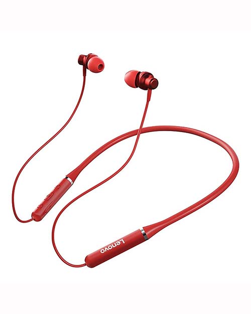 купить Наушники Lenovo HE05 красный в Алматы