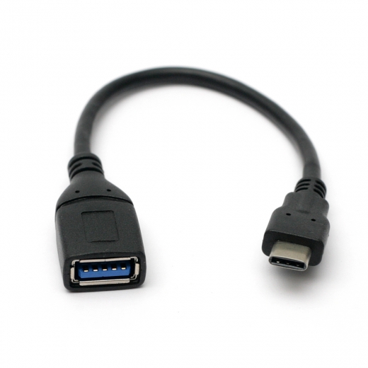 купить Kабель PowerPlant USB 3.0 Type C &ndash; USB 0.1м в Алматы
