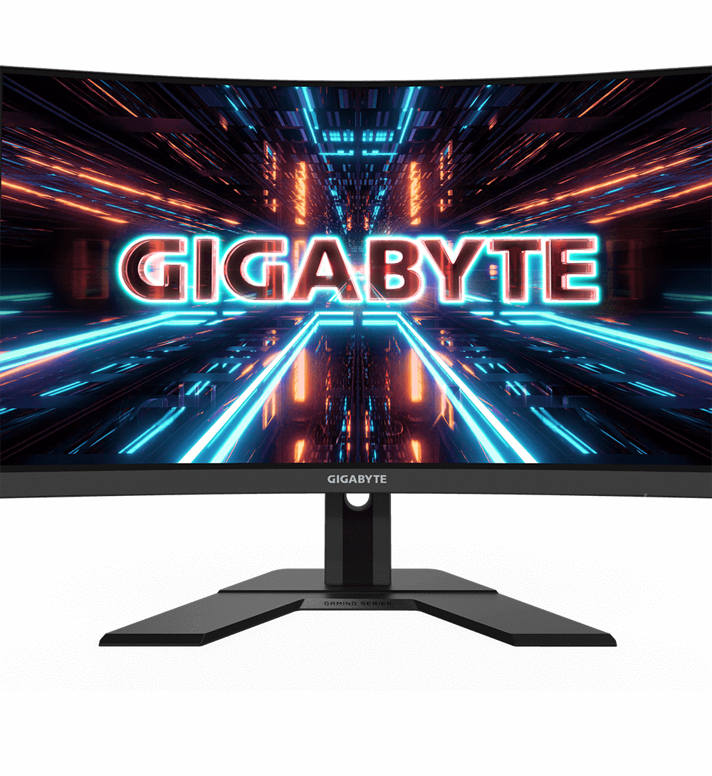 купить Монитор Gigabyte G27QC-EK, VA, 165Hz, 1ms, 2560x1440, 3000:1, 12M:1, 2xHDMI, DP, Curved в Алматы