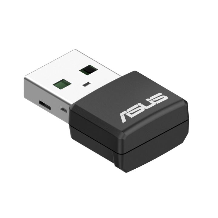 купить USB Wi-Fi 6 Адаптер ASUS USB-AX55 NANO, 802.11ax, AX1800, 1201+574Mbps, 4T4R, USB в Алматы