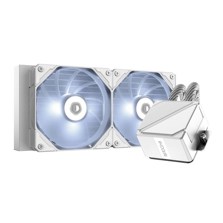 купить Водяное охлаждение для процессора ID-COOLING DASHFLOW 240 BASIC WHITE в Алматы