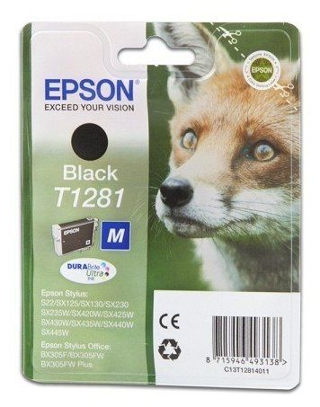 купить Картридж Epson C13T12814012  I/C black for S22/SX125 черный new в Алматы