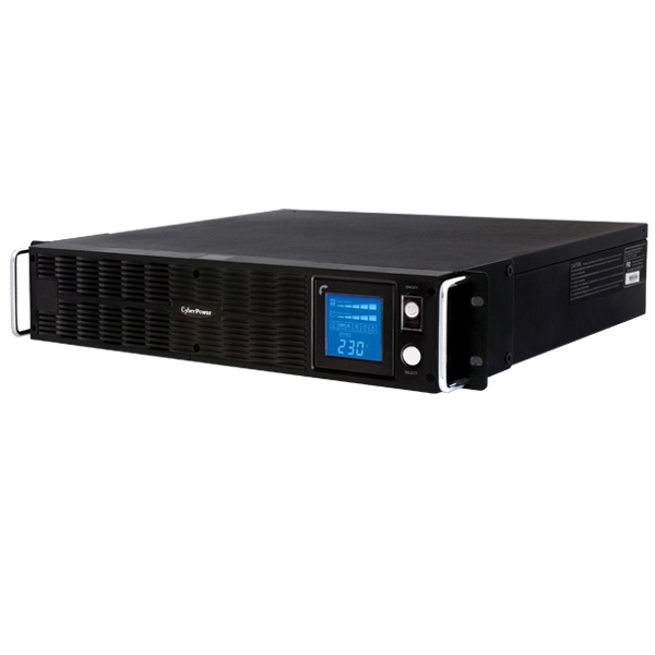 купить Line-Interactive ИБП, CyberPower PR3000ELCDRT2U, выходная мощность 3000VA/2700W, Чистая синусоида, 2U Rack/Tower, LCD, AVR, EPO, RJ11/RJ45, USB, RS-232, Smart Slot, 9 выходных разъемов типа IEC C13   сухие контакты   1 разъем типа IEC 320 C19, PowerP в Алматы