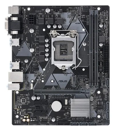 купить Материнская плата ASUS PRIME B365M-K LGA1151 iB365 2xDDR4 6xSATA3 M.2 D-Sub DVI microATX в Алматы