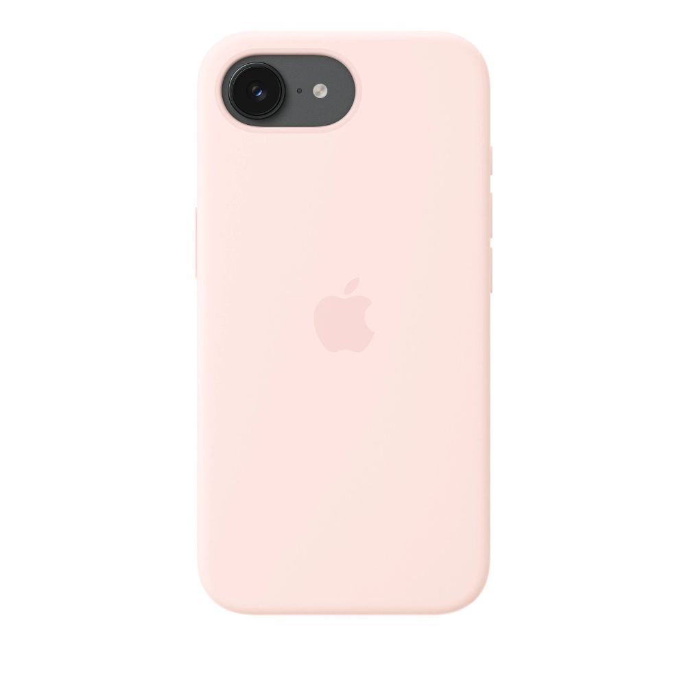 Купить iPhone 17e Silicone Case with MagSafe - Soft Pink,Model A3646 в Алматы