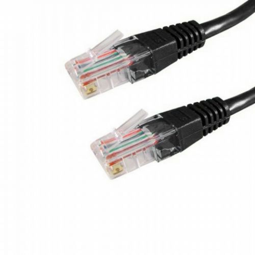 купить Патч Корд, SHIP, S3025BK0050-P, Cat.5e, UTP, LSZH, RJ-45, 0.5 м, Чёрный, Пол. пакет в Алматы