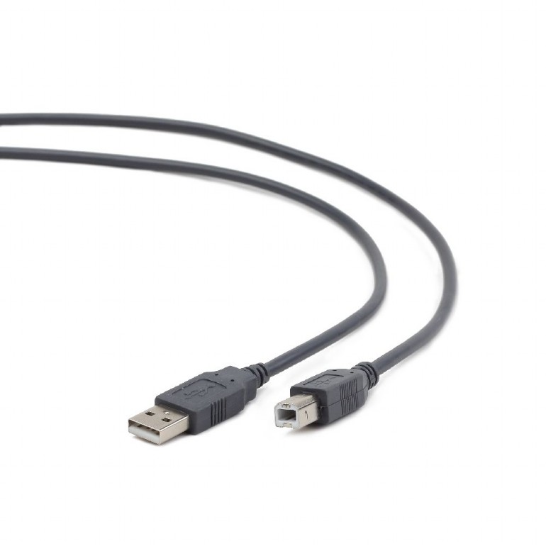 купить Кабель USB 2.0 Pro Cablexpert CCP-USB2-AMBM-6G, AM/BM, 1.8м, экран, серый в Алматы