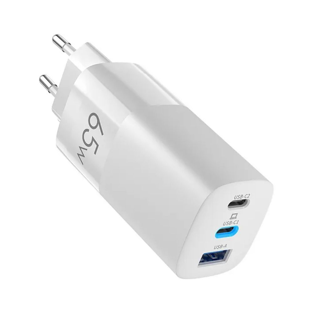 купить Зарядное устройство сетевое Olmio СЗУ 65Ws PowerDelivery белый&nbsp;46399 в Алматы