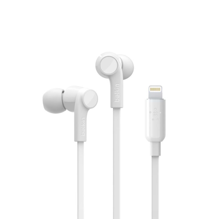 купить Гарнитура Belkin ROCKSTAR&trade; Lightning Connector, white, в Алматы