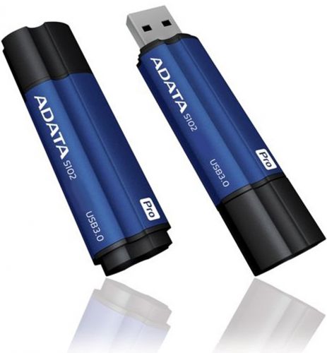 купить ADATA DashDrive Elite S102PRO, 32GB, UFD 3.0, Blue /  в Алматы
