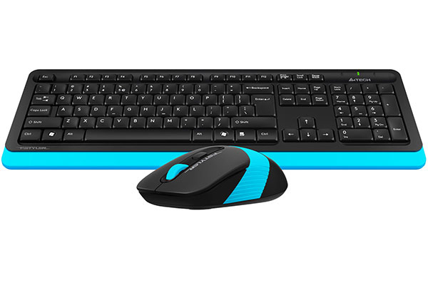 купить Клавиатура мышь беспроводная A4tech FG-1010-BLUE Fstyler USB в Алматы