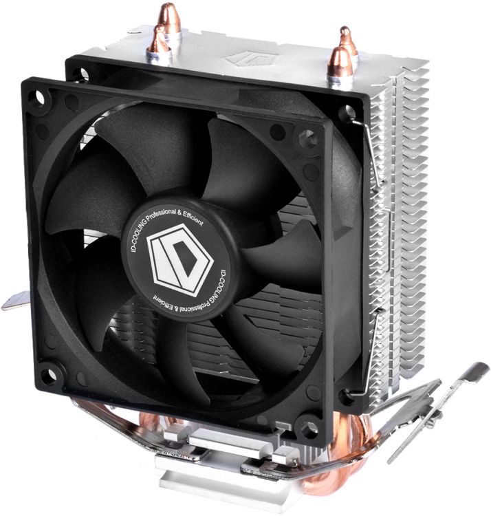 купить Вентилятор ID-Cooling SE-802 <AMD/Intel LGA1150/1155/1156/775, TDP95W, 80mm, 2200RPM, 23.3dB, защелки, 3PIN> в Алматы