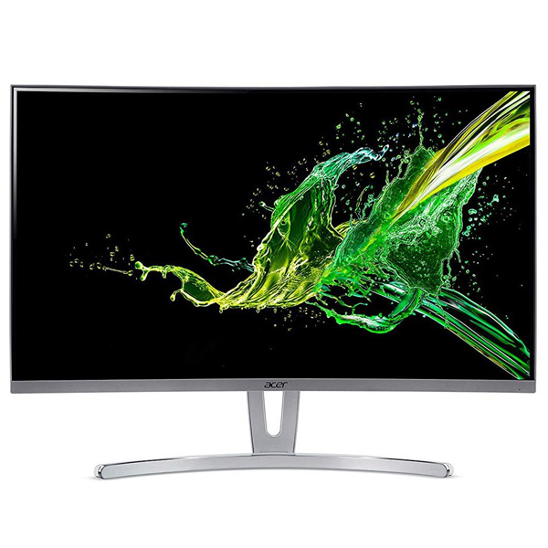 купить Монитор Acer/ED273wmidx/27 **/Curved/VA/1920x1080/VGA+DVI+HDMI+Audio Out/4ms/250cd?/100M:1/Speakers 3Wx2/Белый в Алматы