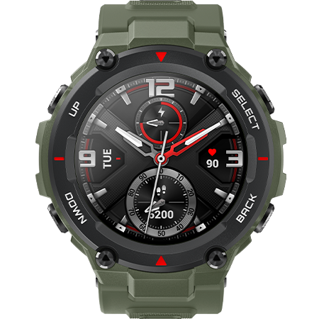 купить Смарт часы Xiaomi Amazfit T-Rex хаки в Алматы