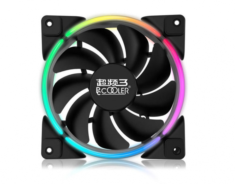купить Кулер для корпуса PCcooler CORONA FRGB MAX 140mm 4pin в Алматы