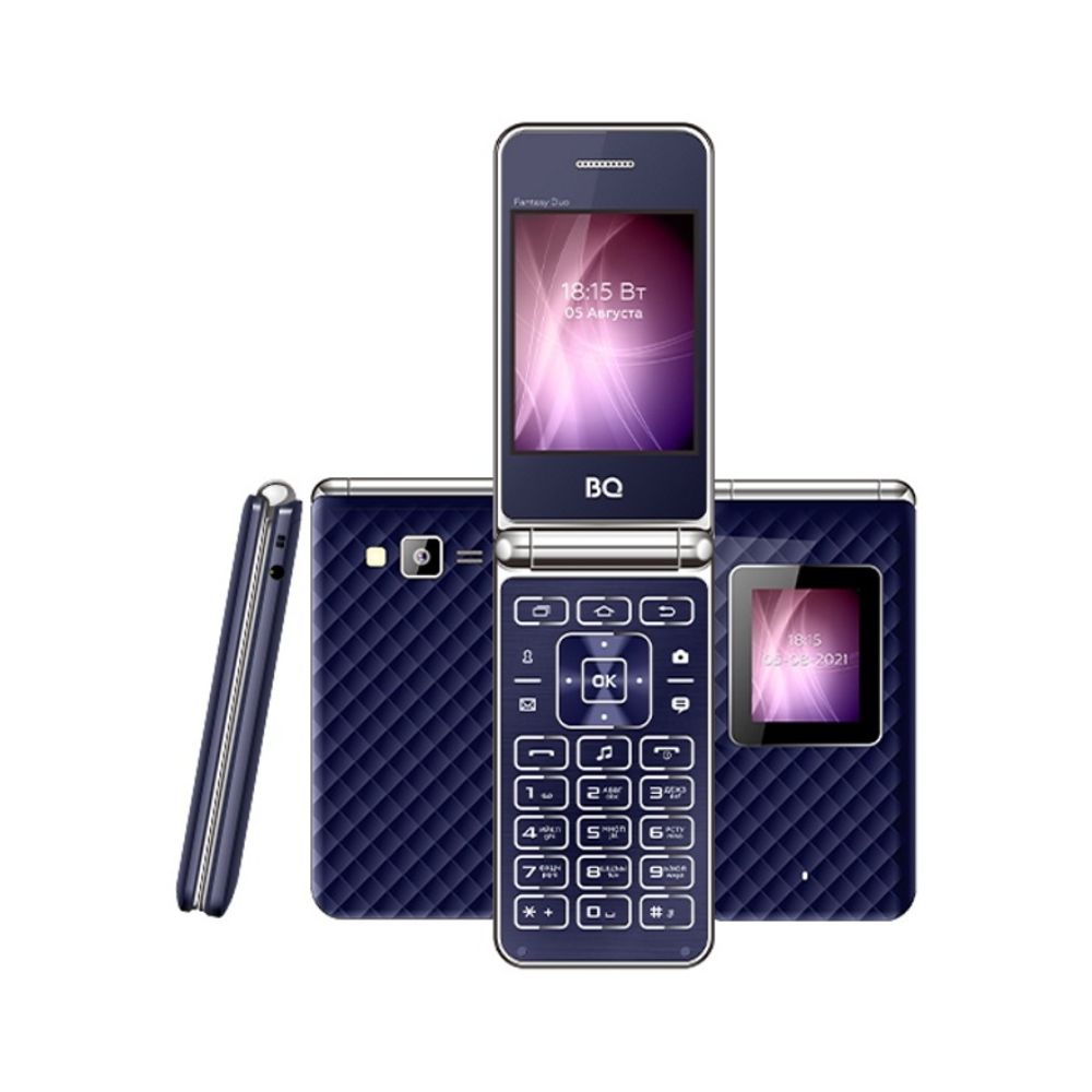 купить Мобильный телефон BQ-2841 Fantasy Duo Dark Blue в Алматы