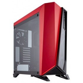 купить Компьютерный корпус Corsair Carbide Series SPEC-OMEGA Tempered Glass ATX/Micro-ATX/Mini-ITX, Черно-красный CC-9011120-WW в Алматы