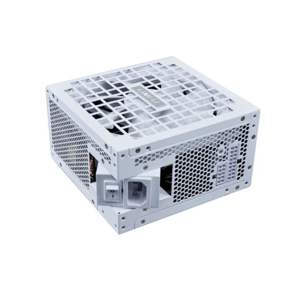 Купить Блок питания Lian Li 1000W, RS1000G, Full Modular, ATX, 80+ GOLD, КПД 91%, Fan 135mm, Белый, G9P.RS1000G.WH00.EU в Алматы
