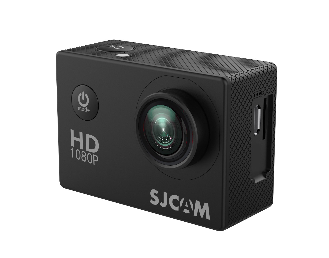 купить Экшн-камера, SJCAM, SJ4000, 1080P/30fps, 720P/60 fps, 12 МП 170°,  Чипсет NTK 96650, 900mAh, 2* сенсорный дисплей, Чёрный в Алматы