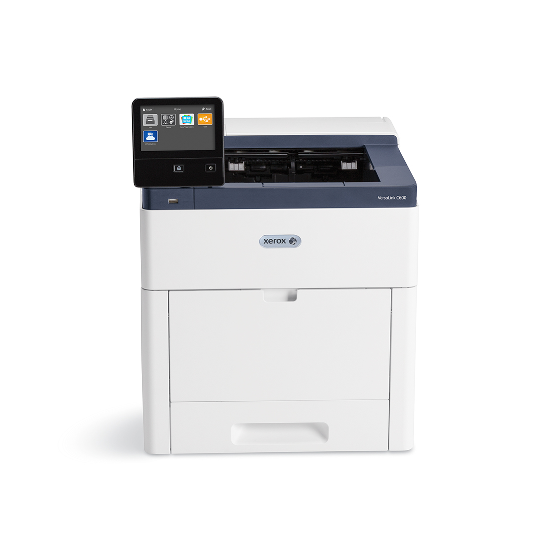 купить Цветной принтер, Xerox, VersaLink, C600DN, A4, Лазерный, 53/53 стр/мин (А4), Дуплекс, Нагрузка (max) 120K в месяц, 550 150 стандартная емкость лотков подачи, 1.05GHz DualCore, 2GB, PostScript 3, PCL5c/6, USB 3.0, Gigabit Ethernet, NFC в Алматы
