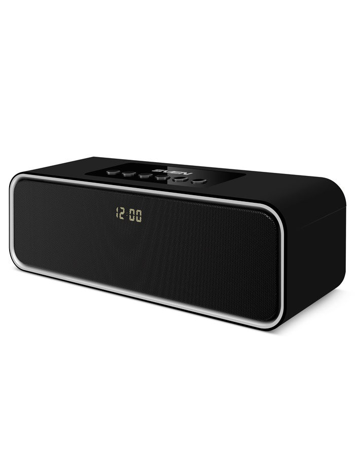 купить SVEN PS-175, черный, акустическая система 2.0, мощность 2x5 Вт (RMS), Bluetooth, LED-дисплей /  в Алматы
