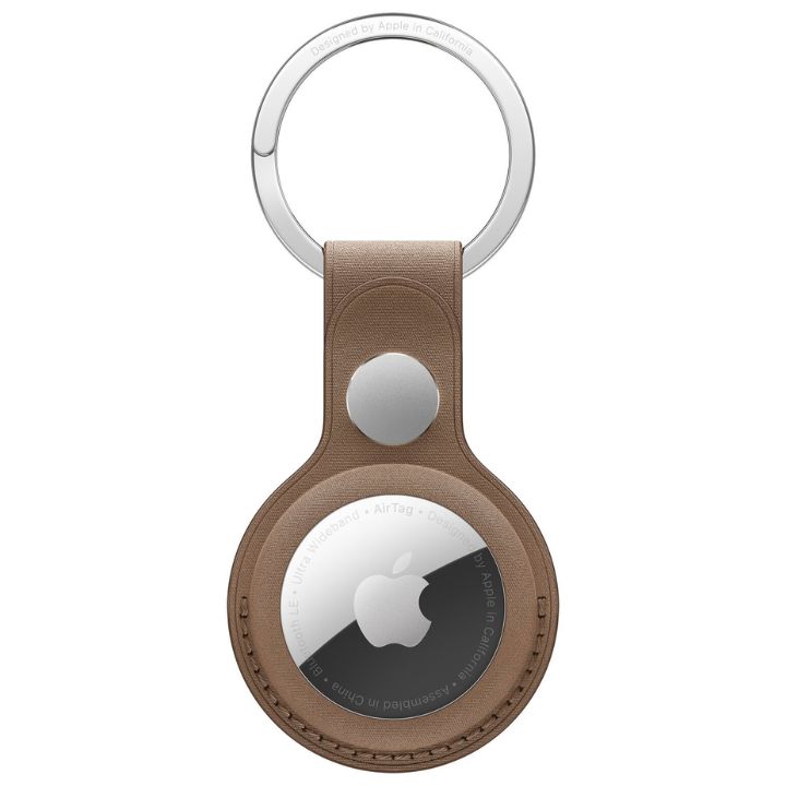 купить Чехол Apple для AirTag FineWoven Key Ring Taupe (MT2L3ZM/A) в Алматы