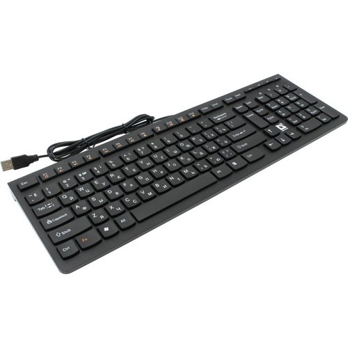 купить Клавиатура проводная Defender UltraMate SM-530, USB, ENG/RUS, мультимедия, НОВИНКА! в Алматы