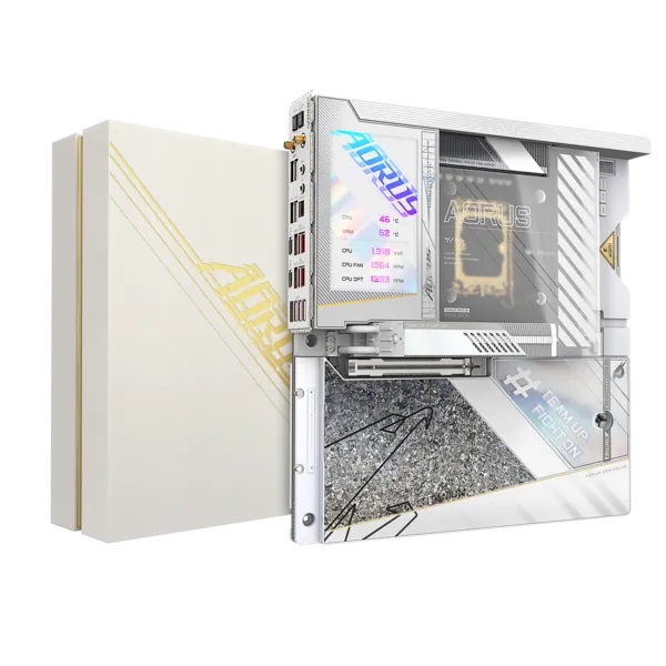 купить Сист.плата Gigabyte Z790 A XTREME X ICE 1.0, Z790, 1700, 4xDIMM DDR5, PCI-E x16, M.2, SATA, 2xThunderbolt, WIFI7, BOX в Алматы