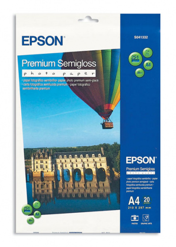 купить C13S041332 Premium Semigloss Photo Paper A4 (20л) в Алматы