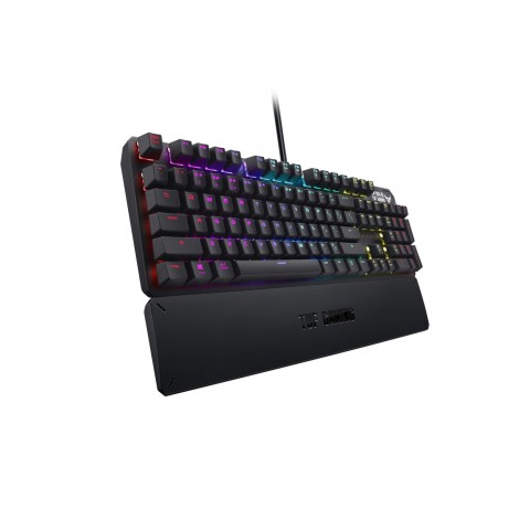 купить Игровая клавиатура ASUS RA05 TUF GAMING K3//RD/RGB/Aura Sync/переключатели трех типов: Blue, Brown и Red,90MP01Q0-BKRA00 в Алматы
