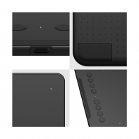 купить Графический планшет, XP-Pen, Deco 01 (V2), Разрешение 5080 lpi, Чувствительность к нажатию 8192, Интерфейс USB, Рабочая область 10*х6,25*, Чёрный в Алматы фото 3