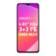 купить Смартфон Infinix Smart6 plus 2+64GB black в Алматы фото 3