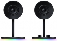 купить Колонки, Razer, Nommo Chroma - 2.0 , RZ05-02460100-R3G1, 50 &ndash; 20 000 Гц, 2 широкополосных динамика диаметром 3* (по 1 на колонку), USB (питание), 3.5MiniJack, Чёрный в Алматы фото 2