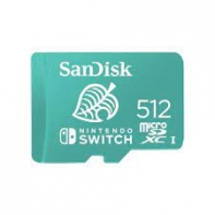 купить SanDisk microSDXC card for Nintendo Switch 512GB, 100MB/s Read, 90MB/s Write, V30, U3, C10, A1, UHS-1 в Алматы фото 1