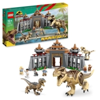 Купить Конструктор LEGO Jurassic Park Центр посетителей: Атака тиранозавра и раптора 76961 Алматы
