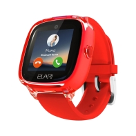 купить Детские смарт-часы Elari KidPhone 4G Fresh, IPS дисплей 1.4 дюйма, Красный в Алматы фото 1