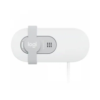 купить Веб-камера Logitech Brio 100 Off White (960-001617) в Алматы фото 2