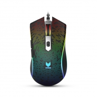 купить Компьютерная мышь, Rapoo, V29 Pro, Игровая, Оптическая, Проводная, 8000 dpi, Длина кабеля 1,8 метра, Чёрный в Алматы фото 1
