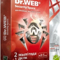 купить Dr.Web Security Space SILVER лицензионный сертификат дл&curren; 1 ѕ&nbsp; на 2 года+ 2 мес&curren;ца в подарок в Алматы фото 1