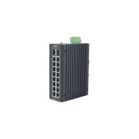 Купить Промышленный неуправляемый сетевой коммутатор, 16GE POE, 2SFP, 240W Алматы