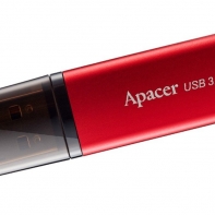 купить USB-накопитель, Apacer, AH25B, AP64GAH25BR-1, 64GB, USB 3.1, Красный в Алматы фото 1
