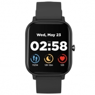 купить Smart watch, 1.3inches TFT full touch screen, Zinic+plastic body, IP67 waterproof, multi-sport mode, compatibility with iOS and android, black body with black silicon belt, Host: 43*37*9mm, Strap: 230x20mm, 45g в Алматы фото 3