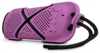 купить Колонки, MicroLab,  D22 Purple, Bluetooth 4.0, 7Вт (2*3.5Вт), 80Дб, Литий-ионная батарея,1200 мА*ч, MicroSD, MicroUSB (для зарядки), Сиреневый в Алматы фото 3