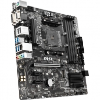 купить Материнская плата MSI B450M PRO-VDH MAX AM4 B450 4xDDR4 4xSATA3 RAID 1xM.2 VGA HDMI DVI mATX в Алматы фото 2
