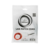 купить Патч-корд UTP Cablexpert PP12-1M/BK кат.5e, 1м, литой, многожильный (чёрный) в Алматы фото 3