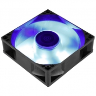 купить Кулер для компьютерного корпуса, AeroCool, Motion 8 Blue-3P, 80мм, 2000±10%об.мин, 3pin, Габариты 80х80х25мм, Чёрно-Синий в Алматы фото 2