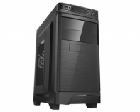 Купить Корпус ПК с БП Smart SX-C5838 <microATX, 360*175*365mm, 0.4mm, 2xUSB, MAX450W 8mm, BLACK> Алматы